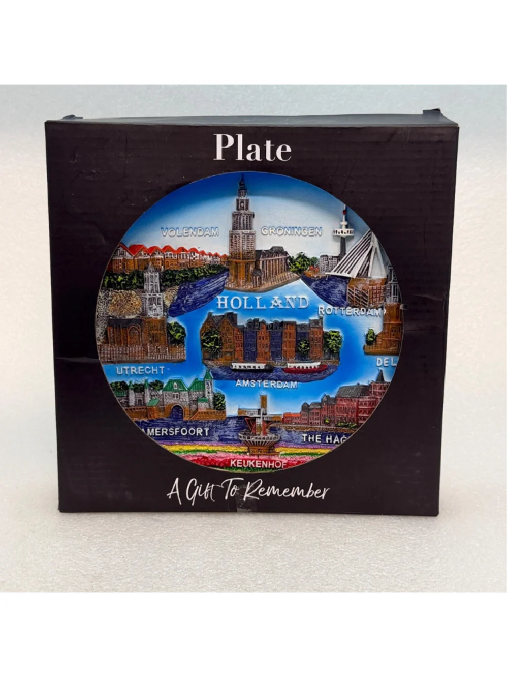 Netherlands Holland Souvenir Plate
